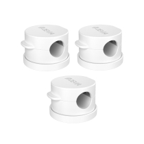 DEVIA Lite1 360° Kit 3 Magnetic Cable Organisers (White) 