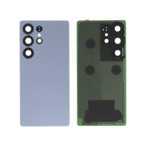 Back Cover Titanium Blue Silver Galaxy S25 Ultra (S938B) (Without logo)
