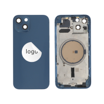 Frame Complete (Case Back Pre-assembled) Blue iPhone 13 (Pulled A)