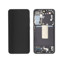 Complete Screen Black Galaxy S23 (S911B) (PA)