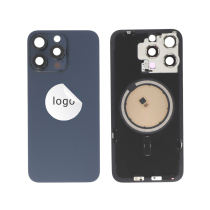 Back Cover Titanium Blue iPhone 15 Pro Max (Pulled C)
