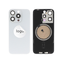 Back Cover White Titanium iPhone 15 Pro (Pulled C)