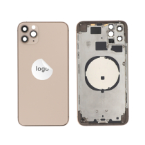 Frame Complete (Case Back Pre-assembled) Gold iPhone 11 Pro Max (Pulled C)
