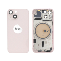 Frame Complete (Case Back Pre-assembled) Pink iPhone 13 Mini (Pulled B)