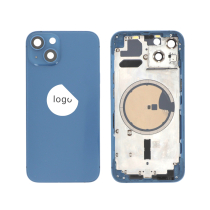 Frame Complete (Case Back Pre-assembled) Blue iPhone 13 (US Version) (Pulled B)