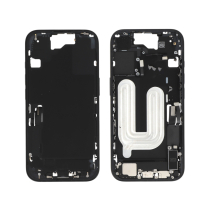 Midframe Black iPhone 16 (With Components) (Pulled A)