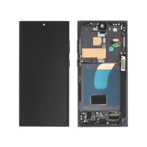 Complete Screen Black Galaxy S23 Ultra (S918) (Soft OLED)