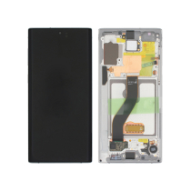 Complete Screen White Galaxy Note 10 (N970F)