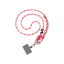 FAIRPLAY Phone strap 120cm ZOE (Red/White)