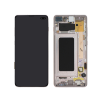 Complete Screen White Ceramic Galaxy S10+ (G975F)