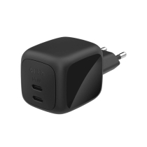 BELKIN Charger Sector GaN 2 Ports USB-C 67W (Black)