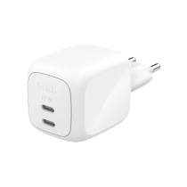 BELKIN Charger Sector GaN 2 Ports USB-C 67W (White)