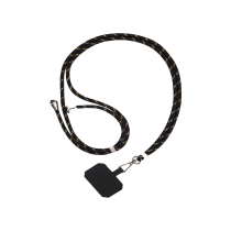 FAIRPLAY Phone strap 120cm STELLA (Black/Gold)