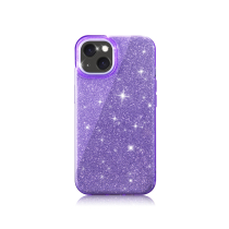Case Glitter iPhone 16 Plus (Purple)