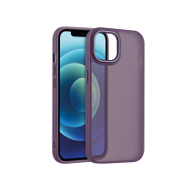 Case Satin Matte iPhone 15 Pro Max (Dark Purple)