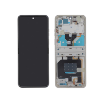Complete Screen Silver Motorola Razr 50