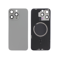 Backcover Natural Titanium iPhone 15 Pro Max (With MagSafe) (Without Logo)