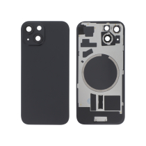 Backcover Black iPhone 15 (With MagSafe) (Without Logo)