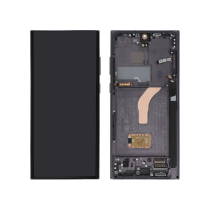 Complete Screen Black Galaxy S22 Ultra (With frame) (ReLife)