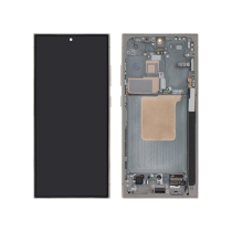 Complete Screen Titanium Gray Galaxy S24 Ultra (S928B) (With frame)