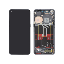 Complete Screen Black Oppo Find X5 Pro (With frame)