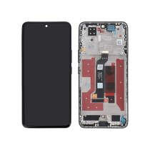 Complete Screen Black Honor 200 (With Frame)
