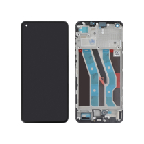 Complete Screen Black OLED Realme 10 4G (With Frame)