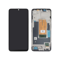 Complete Screen Black Realme 10 5G (With Frame) (Relife)
