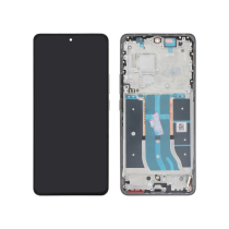 Complete Screen Black Realme 12 Pro/12 Pro+ (With frame) (Relife)