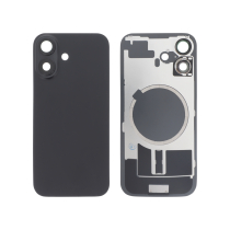 Backcover Black iPhone 16 (With MagSafe) (Without Logo)
