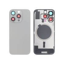 Backcover Natural Titanium iPhone 16 Pro (With MagSafe) (Without Logo)