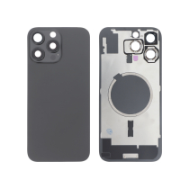 Backcover Black Titanium iPhone 16 Pro Max (With MagSafe) (Without Logo)