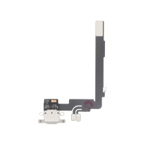 Charging Port Flex Cable White Titanium iPhone 16 Pro Max
