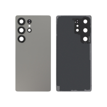 Back Cover Titanium White Silver Galaxy S25 Ultra (S938B) (Without logo)