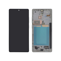 Complete Screen Silver Galaxy S25 Ultra (S938B) (With Frame) (Relife)