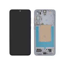 Complete Screen Dark Silver Galaxy S25+ (S936B) (With Frame) (Relife)