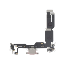 Charging Port Flex Cable iPhone 15 Plus (Pink) (ReLife)