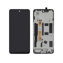 Complete Screen Black Oppo A80 5G (With Frame) (ReLife)