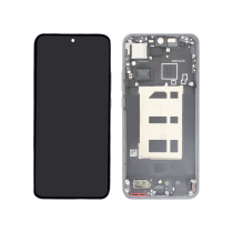 Complete Screen Black Oppo Reno13 Pro 5G (With Frame) (ReLife)