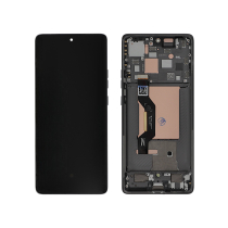 Complete Screen Gray Motorola Edge 50 (With frame) (ReLife)