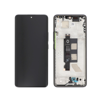 Complete Screen Black Poco X7 (With Frame) (ReLife)