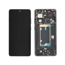 Black Complete Screen OnePlus 13R (With Frame) (ReLife)