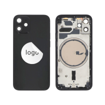 Backcover Black iPhone 12 Mini (Pulled B)