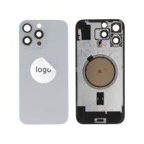 Back Cover White Titanium iPhone 16 Pro Max (Pulled C)