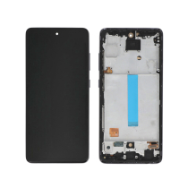Full Incell Screen Black Galaxy A52S 5G (A528B) (With Frame)