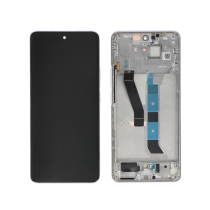 Silver Complete Screen Redmi Note 15 5G (With Frame) (ReLife)