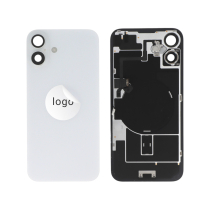 Back Cover White iPhone 16 Plus (With Components) (Pulled A)