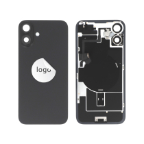 Back Cover Black iPhone 16 Plus (With Components) (Pulled A)