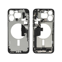 Midframe Black Titanium iPhone 15 Pro Max (With Components) (Pulled A)