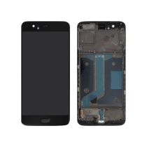 Complete Screen Black OnePlus 5 (With Frame) (ReLife)